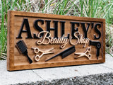 Beauty Shop Name Sign