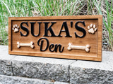 Dog Name Sign