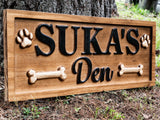 Dog Name Sign