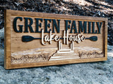 Custom Lake House Sign