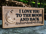 Custom I Love You Names Sign