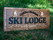 Custom Ski Sign