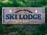 Custom Ski Sign